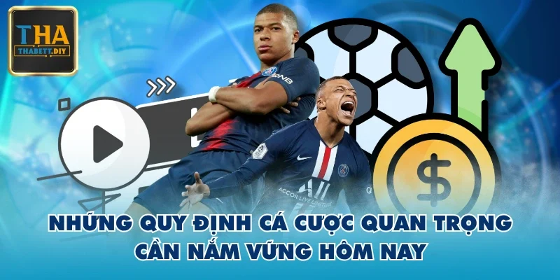 Những quy định cá cược quan trọng cần nắm vững hôm nay